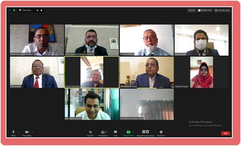 Board Meeting by Virtual Conference System